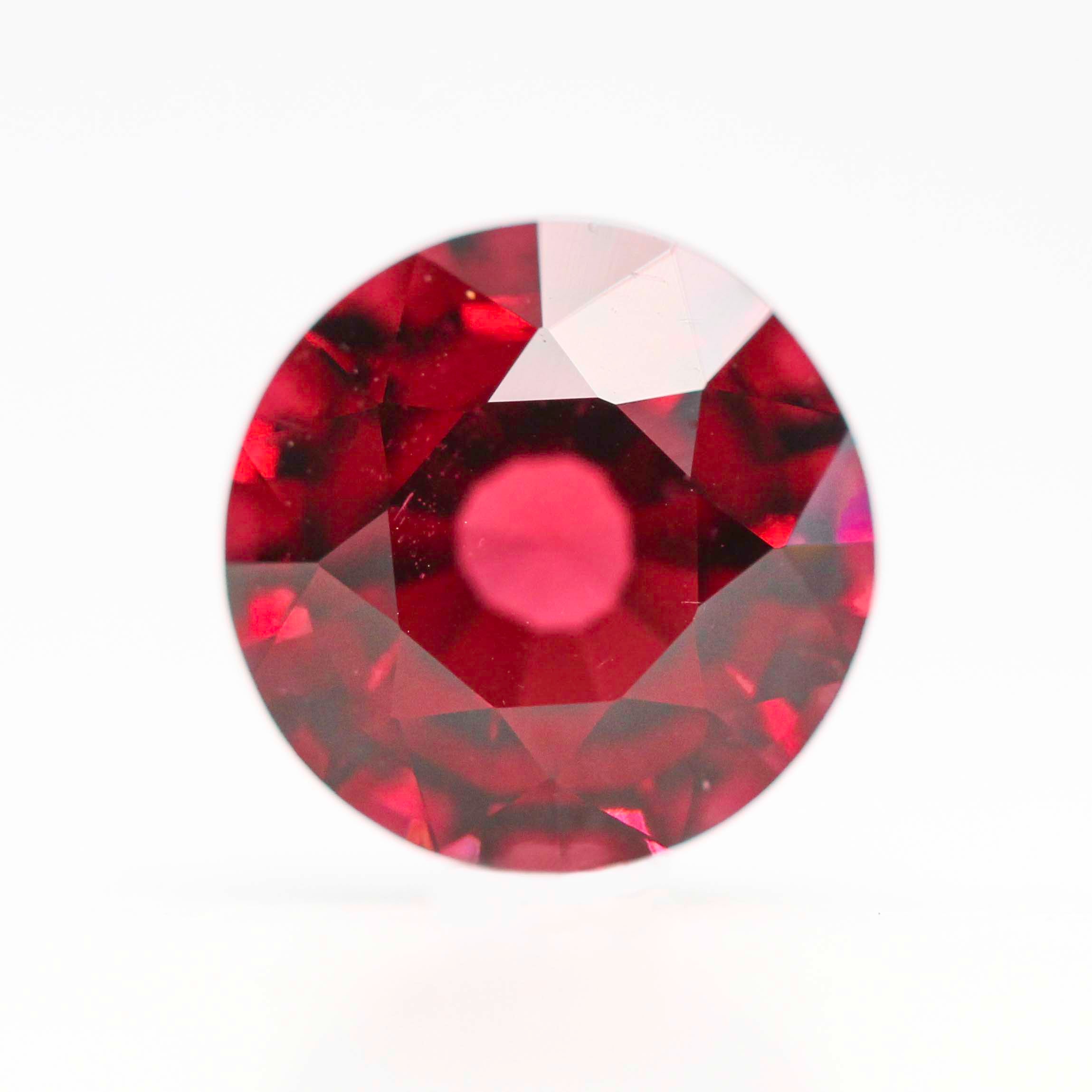 3.05 Carat Round Rhodolite Garnet for Custom Work - Inventory Code RRG305