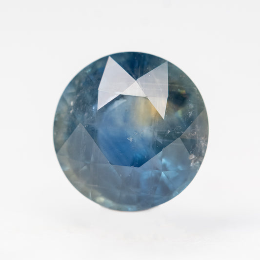 3.69 Carat Blue Round Sapphire for Custom Work - Inventory Code BRS369