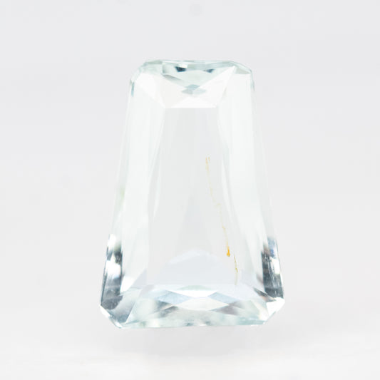 2.07 Carat Clear Trapezoid Aquamarine for Custom Work - Inventory Code CTA207