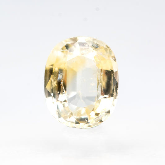 1.19 Carat Yellow Elongated Cushion Sapphire for Custom Work - Inventory Code CYS119