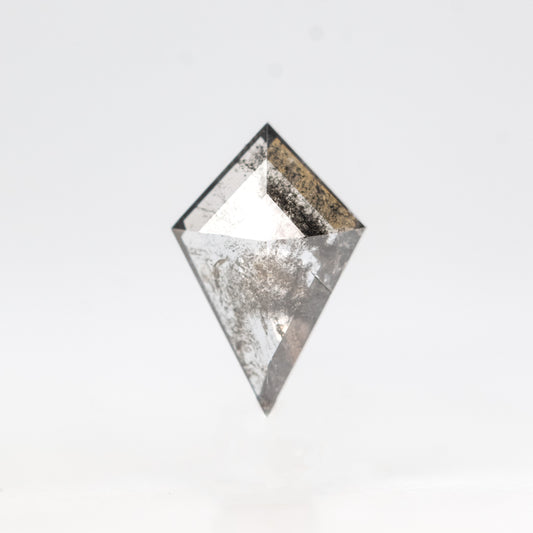 0.54 Carat Dark and Clear Salt and Pepper Kite Diamond for Custom Work - Inventory Code DCK054