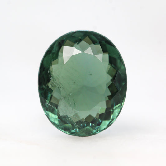 4.84 Carat Oval Green Tourmaline for Custom Work - Inventory Code GOT484