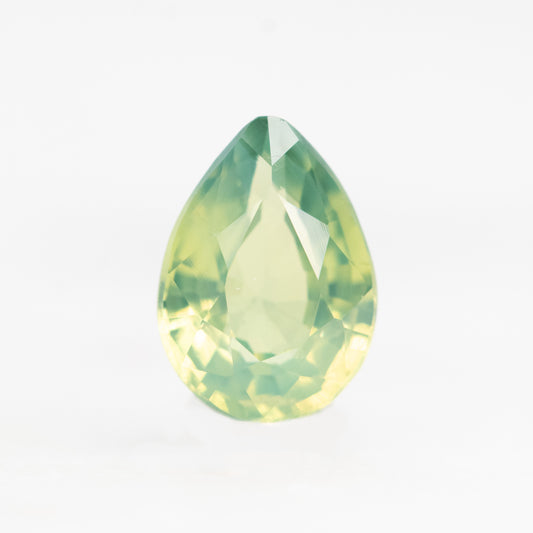 0.79 Carat Pear Green Sapphire for Custom Work - Inventory Code GPS079