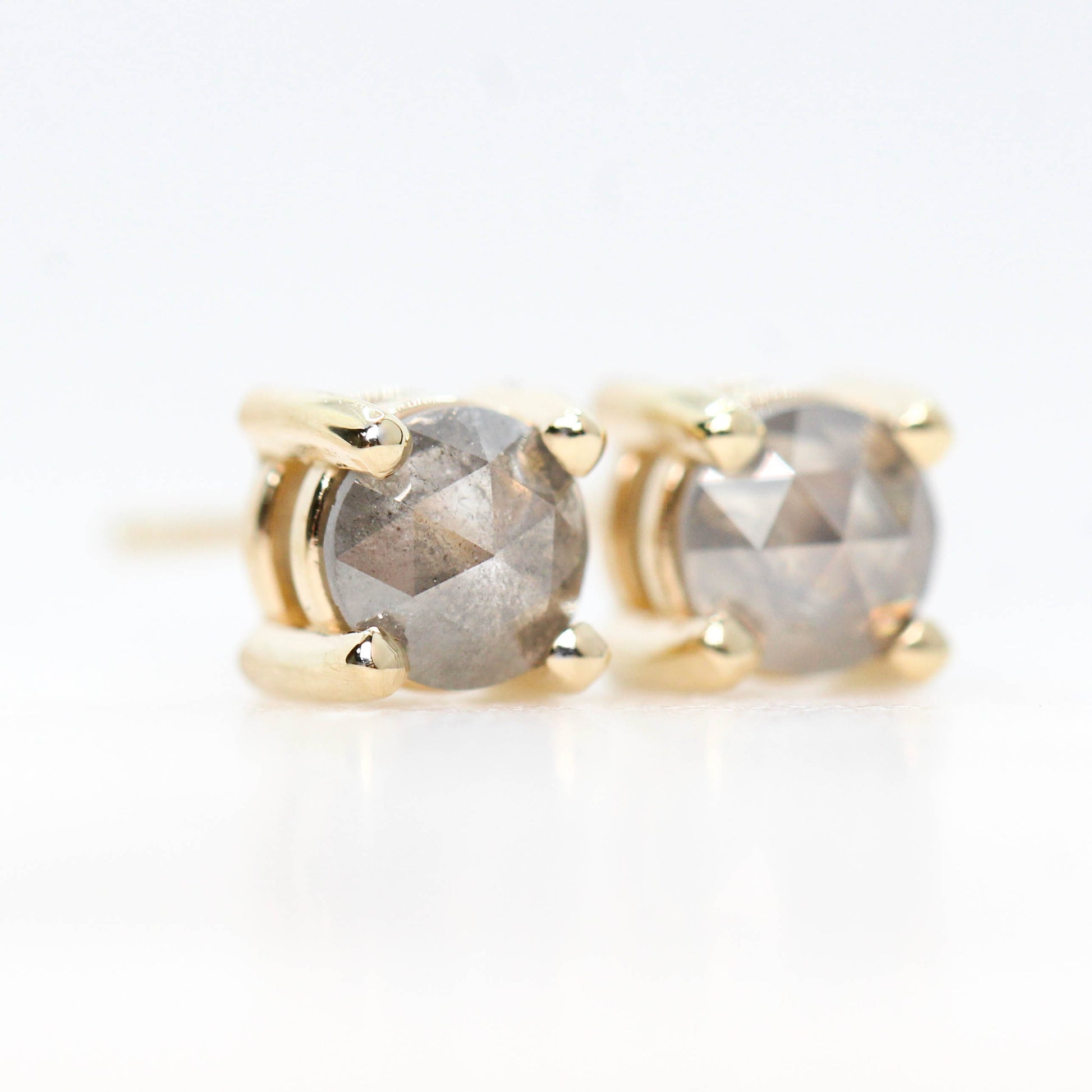 Kaleidoscope Diamond Stud Long Chain Earrings – Sweet Pea Jewellery