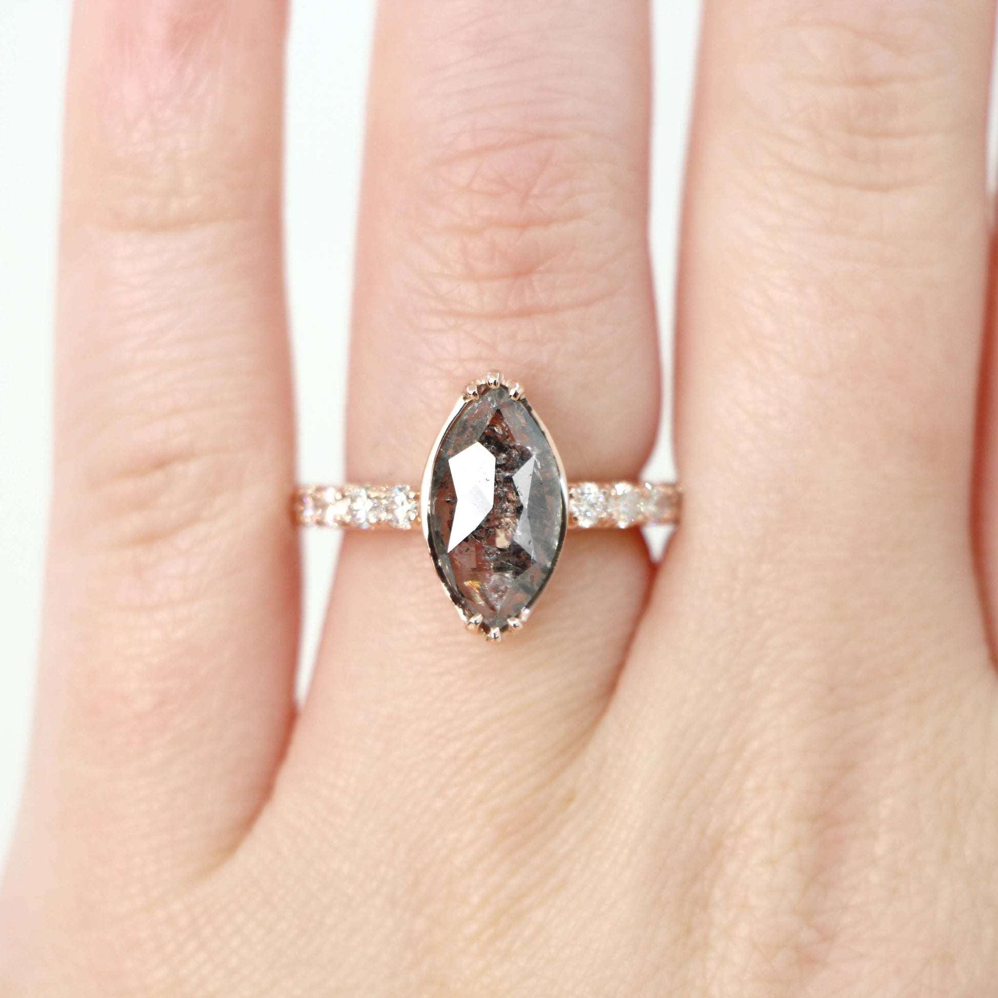 Rose Gold Engagement Ring Marquise Cut Diamond Marquise -  Norway