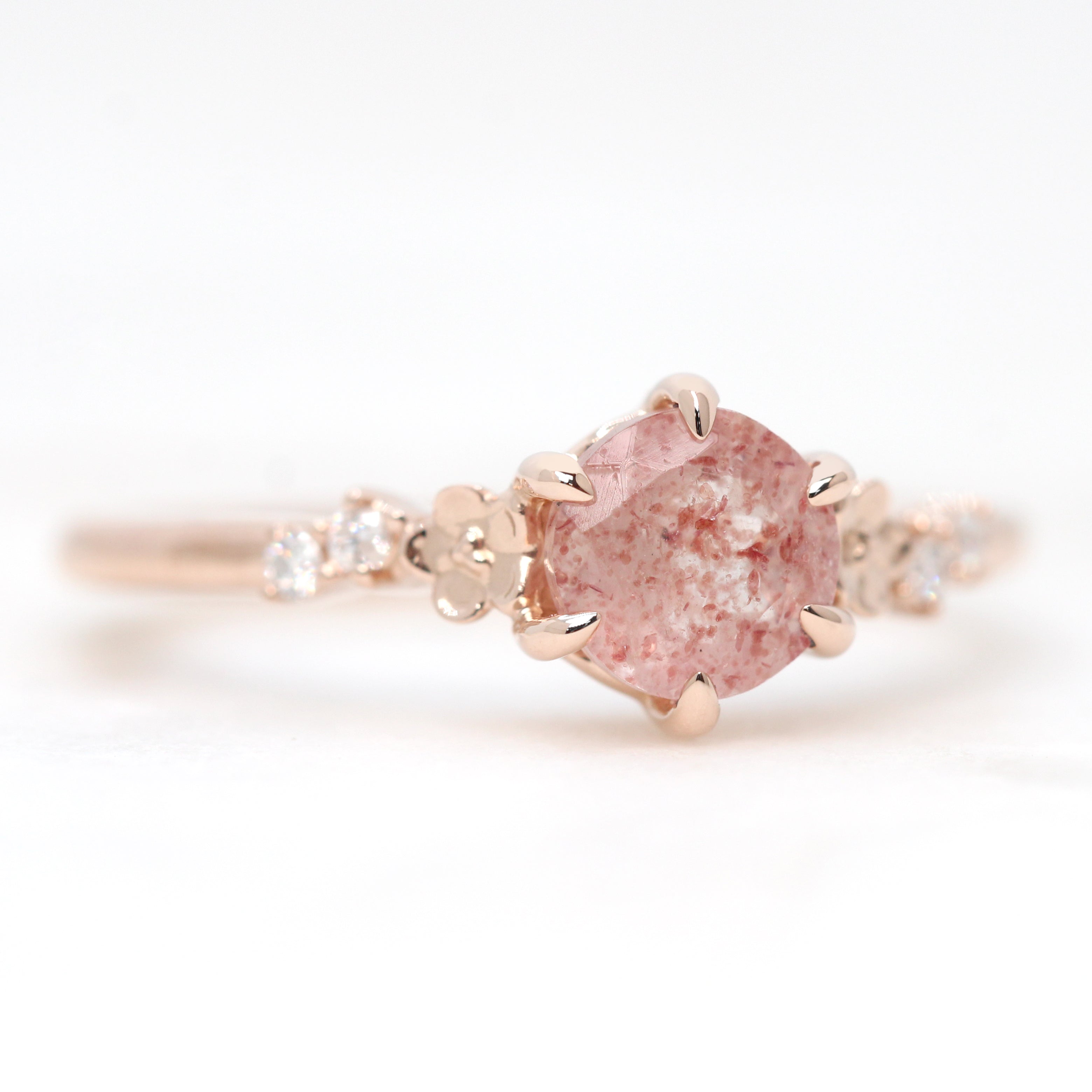 Strawberry on sale quartz ring