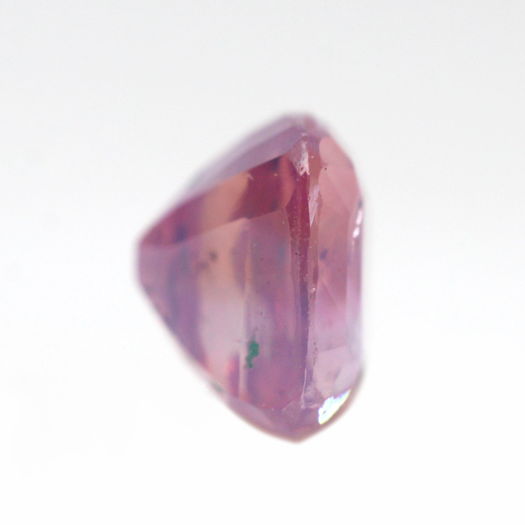 Natural Purple Pink Color Sapphire 4.60 Ct Certified Cushion Cut Loose Gemstone For hot Ring Use