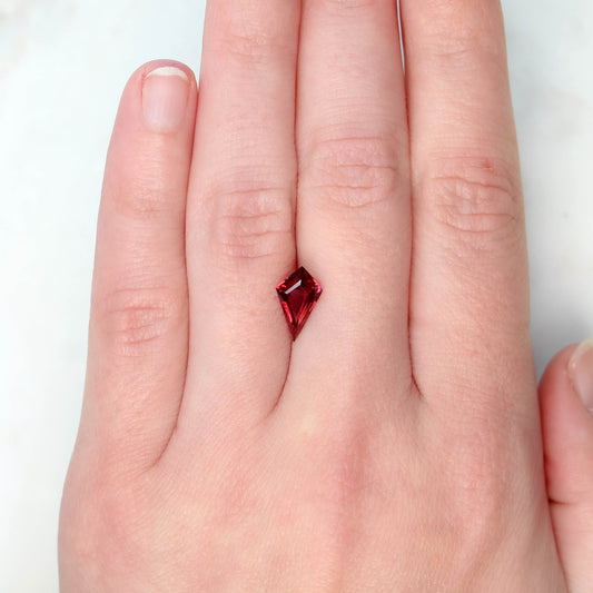 1.60 Carat Kite Rhodolite Garnet for Custom Work - Inventory Code KRG160