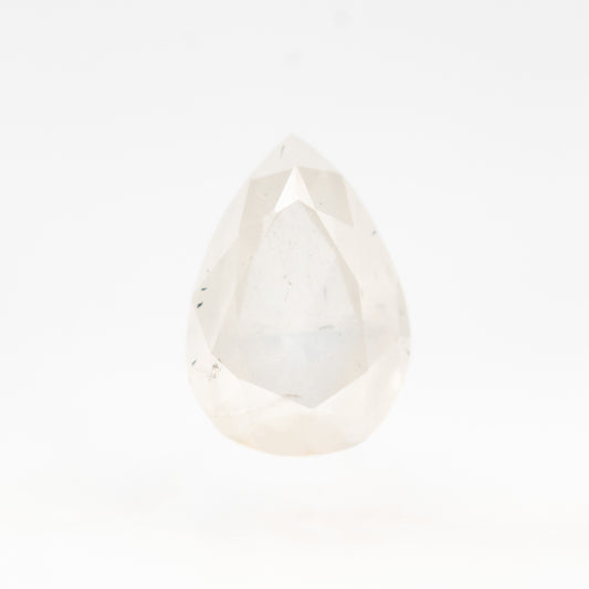 0.72 Carat Misty White Pear Diamond for Custom Work - Inventory Code MWP072