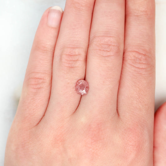 1.80 Carat Octagon Strawberry Quartz for Custom Work - Inventory Code OSQ180 - Midwinter Co. Alternative Bridal Rings and Modern Fine Jewelry