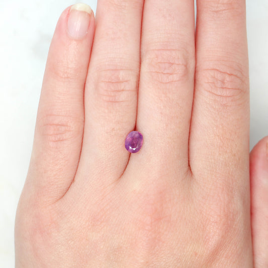 1.10 Carat Pink Oval Sapphire for Custom Work - Inventory Code POS110