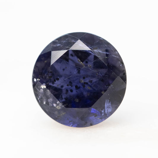 1.63 Carat Round Purple Iolite for Custom Work - Inventory Code RPI163