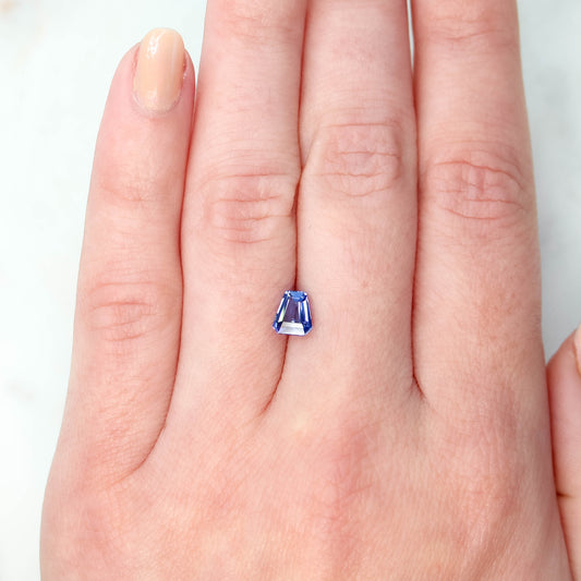 1.02 Carat Blue Shield Sapphire for Custom Work - Inventory Code SBS102