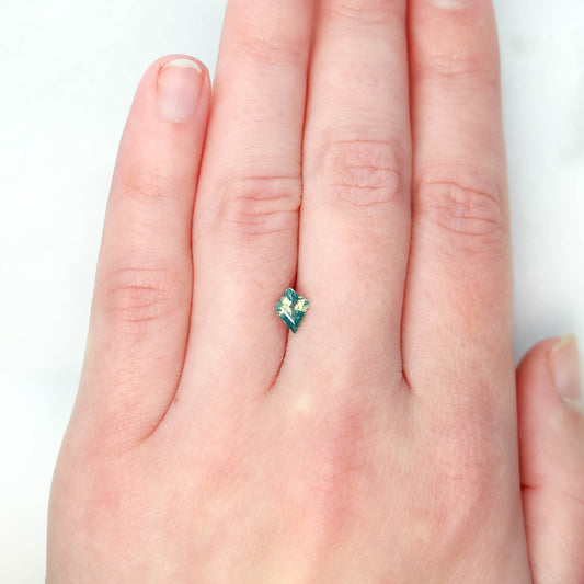 0.79 Carat Teal Kite Sapphire for Custom Work - Inventory Code TKS079