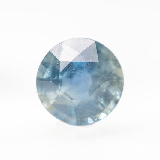 1.93 Carat Light Teal Blue Round Sapphire for Custom Work - Inventory Code TRS193