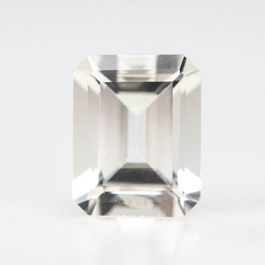 3.52 Carat White Emerald Cut Topaz for Custom Work - Inventory Code WECT352