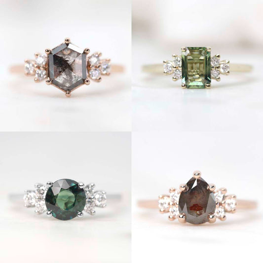 Veragene Setting - Midwinter Co. Alternative Bridal Rings and Modern Fine Jewelry