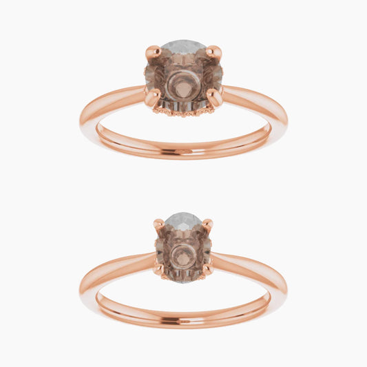 Lark Setting - Midwinter Co. Alternative Bridal Rings and Modern Fine Jewelry