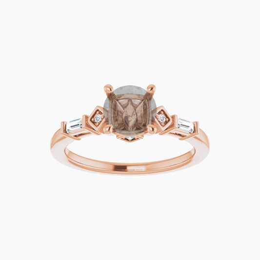 Esther Setting - Midwinter Co. Alternative Bridal Rings and Modern Fine Jewelry