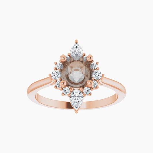 Noelle Setting - Midwinter Co. Alternative Bridal Rings and Modern Fine Jewelry