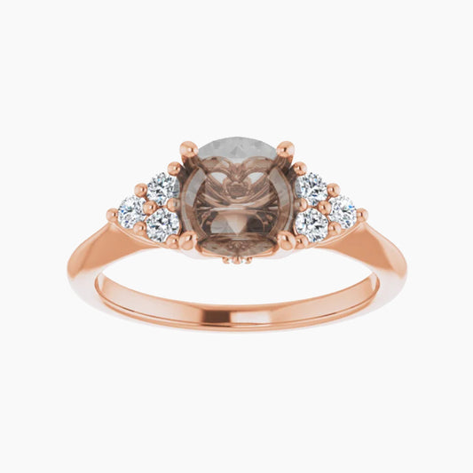 Aster Setting - Midwinter Co. Alternative Bridal Rings and Modern Fine Jewelry